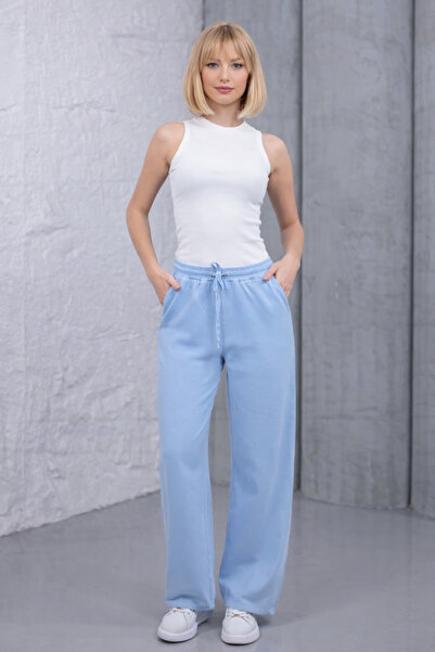 freemen Women's High Waist Gabardine-Linen Textured Pants – Breathable Fabric...