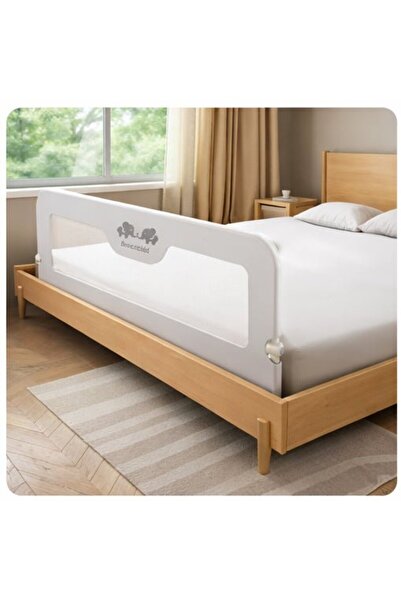 buz Προστατευτικό κάγκελο κρεβατιού για παιδιά, Μήκος 150 εκ., Γκρι