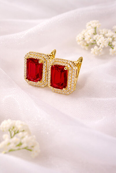 Inovius Елегантни обеци, позлатена мед - LMG4061