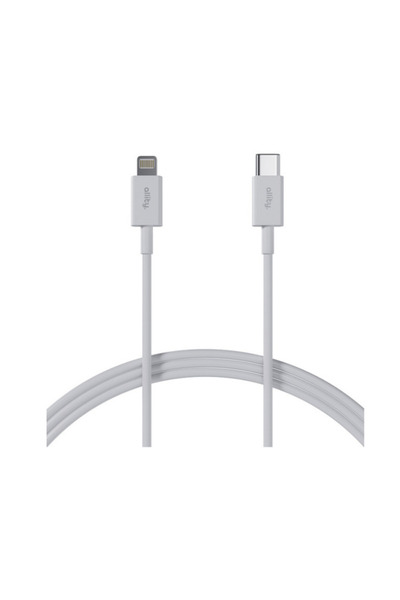 allity Cablu de date AUC-03 USB - Lightning, 27W, 1m (Alb)