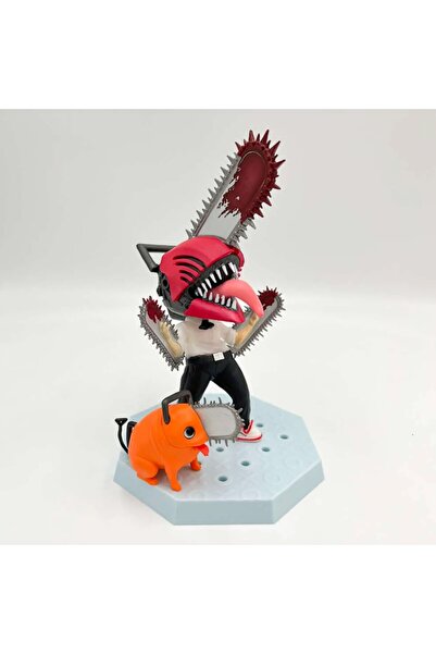 Butic Chainsaw Man Denji Testere Adam Pochita 16CM Chibi Figür Kutulu