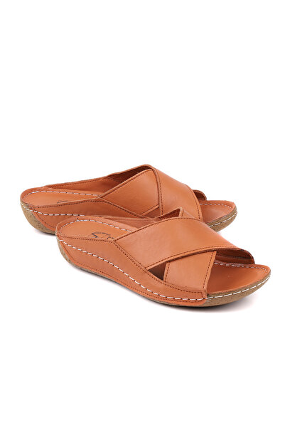 stato Γυναικείες παντόφλες από γνήσιο δέρμα Tuna, καθημερινές, άνετες και άνε...