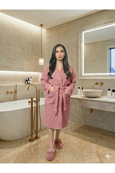 Damlaiso Sauna Hotel Spa Bathrobe Waffle Pike Summer Style