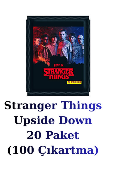 Next Plus ملصقات رسمية مرخصة من سترانجر ثينجز لعام 2023، 20 حزمة (100 ملصق) م...