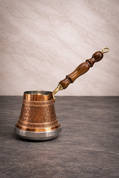 Elen MİNİ İNDÜKSİYON TABANLI BAKIR CEZVE – 2 KİŞİLİK