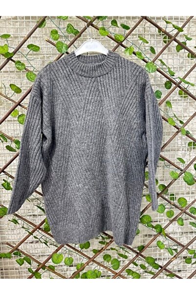 Yeka Asymmetric Striped Sweater