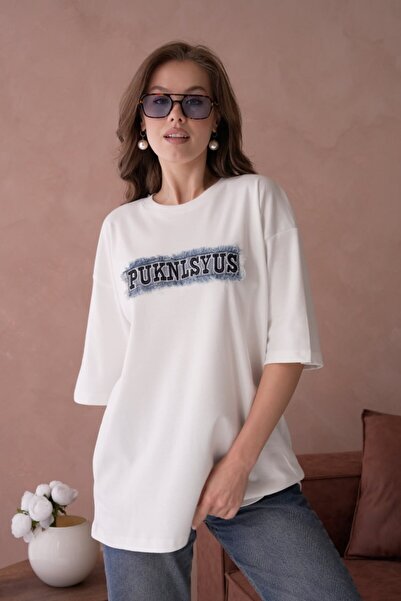 Noi Belis Tricou tricotat oversize cu guler rotund SS26TS0034