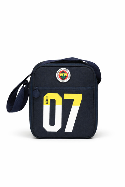 Fenerbahçe Lisanslı 1907 Baskı Detaylı Lacivert - Çift Bölmeli Su İtici Kumaş...