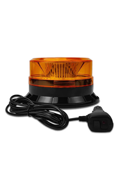 Ruan Efect de rotație Girofar LED 12V 24V cu magnet și mufă pentru brichetă, ...