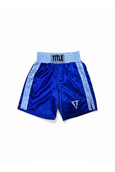 TITLE BOXING Boxing Shorts Edge 2.0 Dark Blue/White
