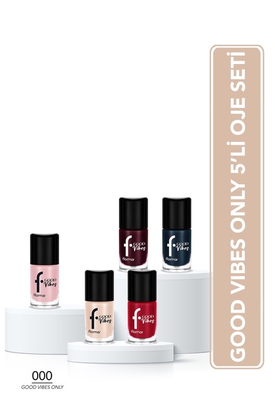 Flormar Good Vibes Only 5’li Oje Seti