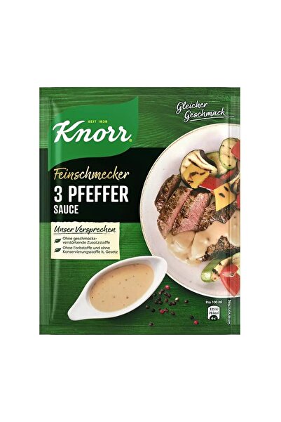 Knorr sos gourmet cu 3 tipuri de piper 40g