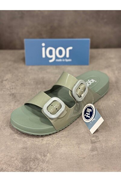 IGOR Lacquer Leather Slippers Resistant to Sea Water