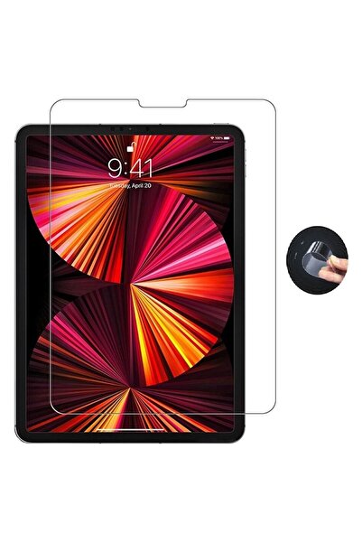 tekno grup آي باد برو 12.9 2018 (الجيل الثالث) واقي شاشة نانو ممتص للصدمات
