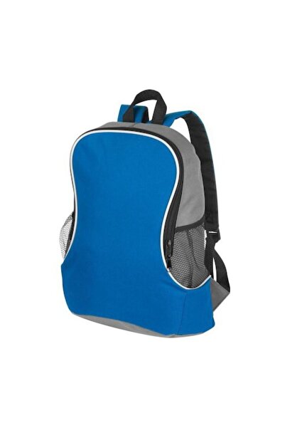 NO BRAND Schoolbag with 2 side mesh pockets, zipper closure, adjustable strap...