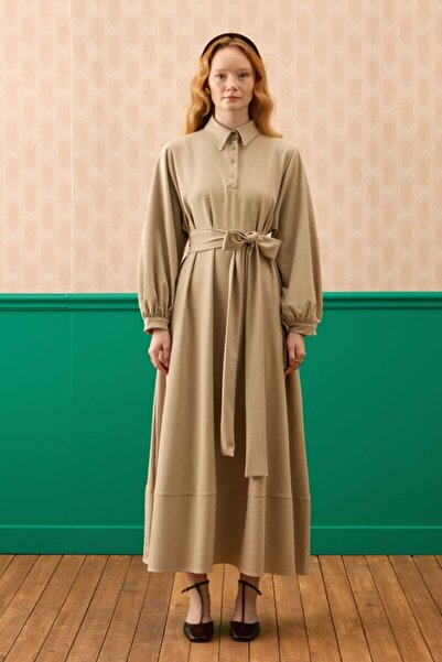 Ceylan Otantik Mink Vintage Dress