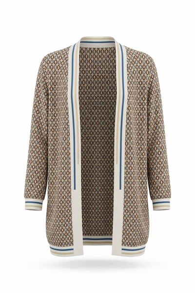 On Fashion Women's Long Ribbed Cardigan