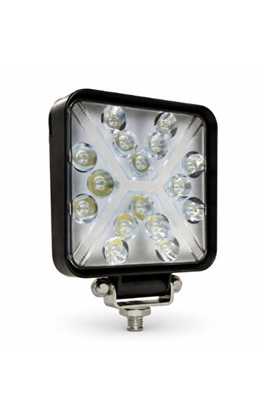 Ruan Proiector LED auto compact 48W, alb + galben, cu funcție stroboscopică, ...