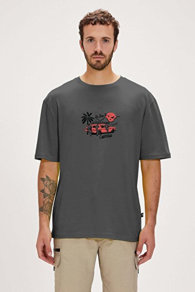 Bad Bear Time to Asphalt Men's Printed T-Shirt