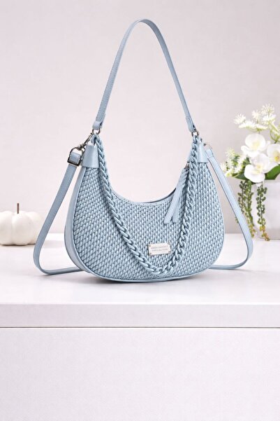 mothers dream Woven Chain Shoulder Bag – Everyday Chic with a Twist