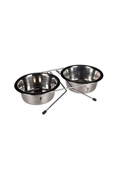 Flamingo SUPORT+CASTRON DIN INOX PENTRU CAINI DINNER 11CM