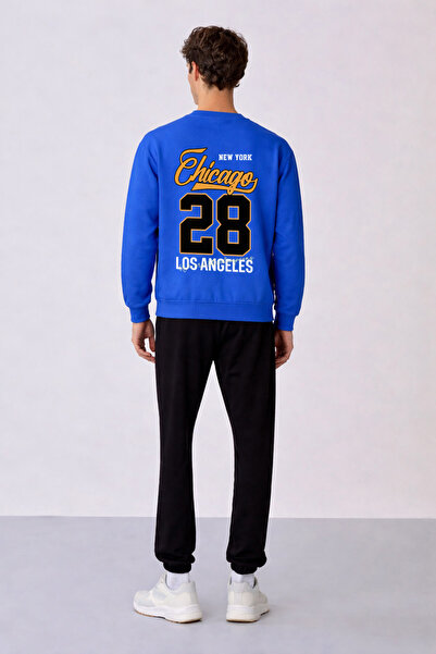 ZAVIXO -Erkek Winter 3 Thread Oversize Tracksuit Set – Warm & Comfortable