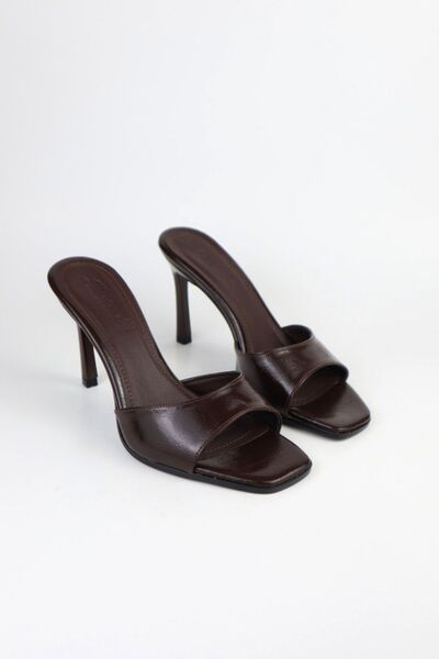 CİRON SHOES High Heeled Women's Shoes Slippers and Sandals