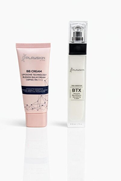 PLAYSKIN BTX Krem & BB Güneş Kremi seti 2'li