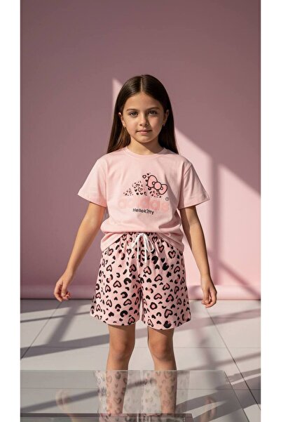 Alvadonna ДІВОЧІ ШОРТИ ТА КОМПЛЕКТ ОДЯГУ З ЛЕОПАРДОВИМ ПРИНТОМ