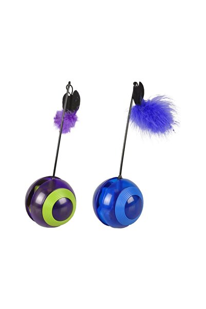 Flamingo JUCARIE PENTRU PISICI TUMBLER CU LED