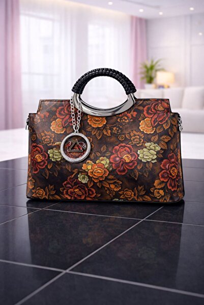 mothers dream Vintage Floral Statement Handbag – Bold & Unique Design