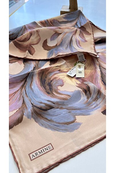 Armine Twill Silk Scarf Autumn Winter Season