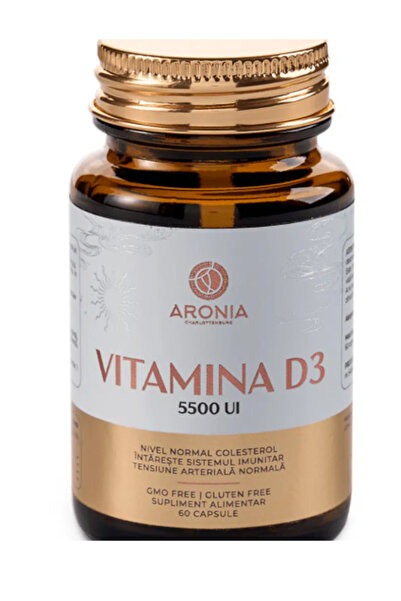 Aronia Vitamina D3 5500 UI *60 capsule