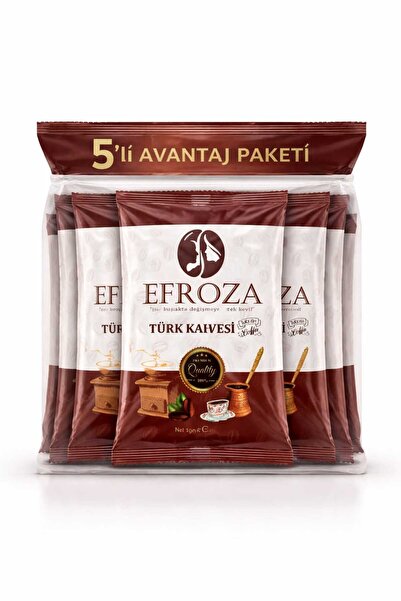 TÜRK KAHVESİ 100GR ORTA TAZE KAVRUM (5'Lİ AVANTAJ PAKET)