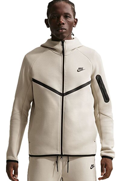 Nike Men's sweatshirt tech fleece windrunner double zipper hoodie men's Hoode...