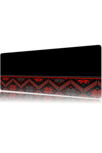 urzuva Halı Desenleri Crimson Folk Gaming Oyuncu XL Mouse Pad Mousepad 70x30 ...