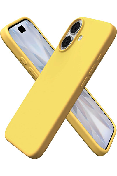 CaseHub غطاء سيليكون مرن لهاتف آيفون 17 مع شاشة مخملية داخلية وحماية للكاميرا...