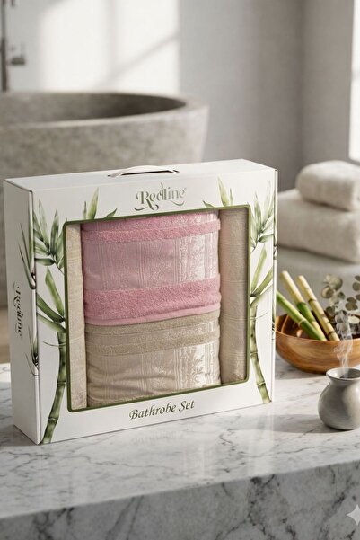 Constanza Exclusive Πετσέτες μπάνιου Celine με σχέδια από μπαμπού, σετ 4 τεμα...