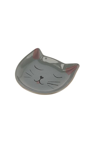 Kerbl Pet FARFURIE CERAMICA PENTRU PISICI KERBL GRI 14CM