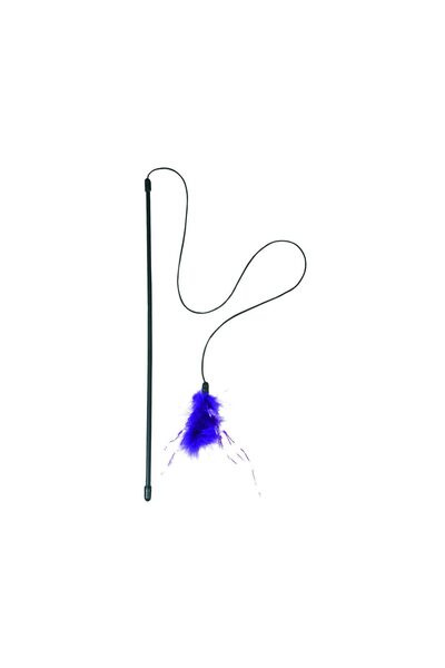 Flamingo JUCARIE PENTRU PISICI UNDITA CU FULG