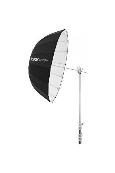 Godox مظلة بارابوليك بيضاء مع ناشر ضوء 85 سم