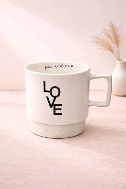 YzHome Acar Porcelain Luxury Love Patterned Coffee Soft Drink Tea Cup Mug 325ml
