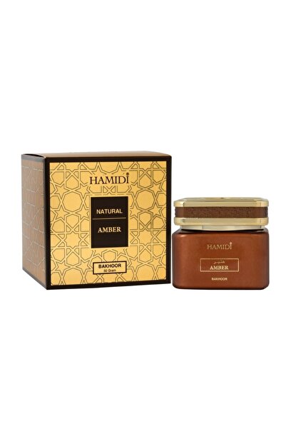 Hamidi Natural AMBER Bakhoor, a luxury incense set typically containing 50 gr...