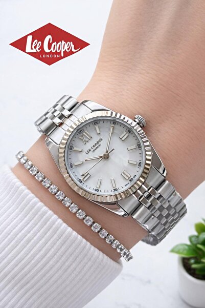 Lee Cooper Steel Cord Strap 3 Atm Water Resistant 2 Year Warranty Women's Wri...