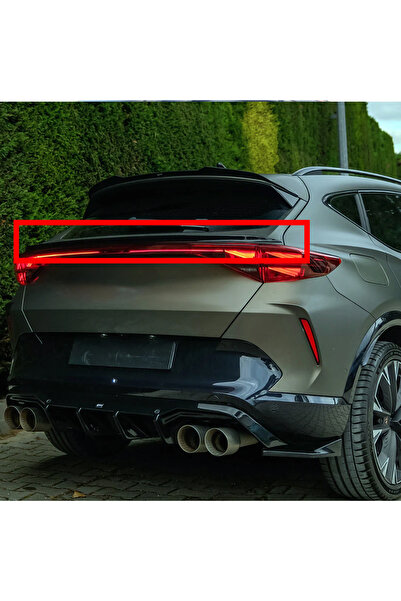 TMZ Garage Cupra Formentor 2020+ Stop Üstü Spoiler Piano Black Arka Cam Altı ...