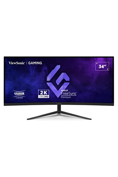 ViewSonic Monitor Gaming Curbat VX3418C-2K 34'' UWQHD 180Hz 1ms