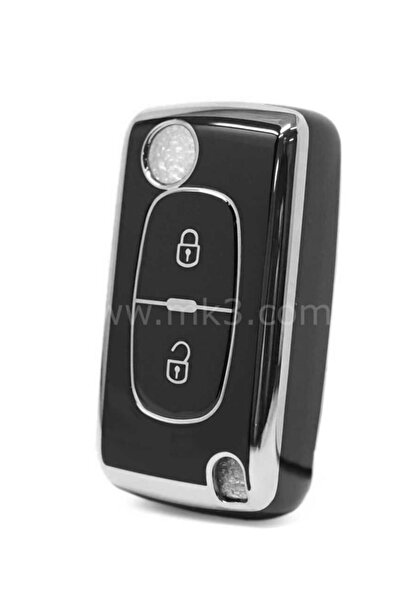 ÖZEN KEYS Peugeot Cıtroen Partner Berlingo Remote Control Compatible Key Case...