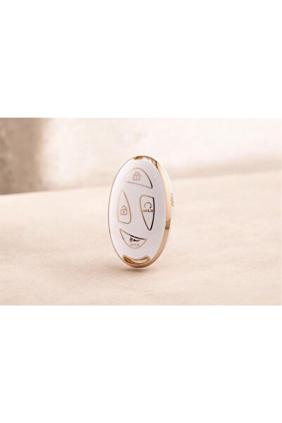 ÖZEN KEYS غطاء حماية لمفتاح نانو لسيارة هيونداي نيو توسان أيونيك كونا 5 أزرار...