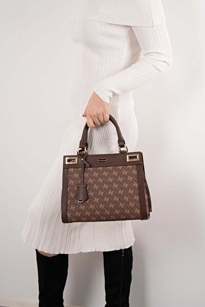 Silver Polo 1174 Women's Handbag Matte Brown