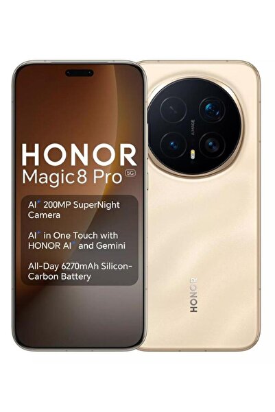 HONOR Telefon mobil Magic8 Pro, Snapdragon 8 Elite Gen 5, ecran LTPO OLED 6,71"